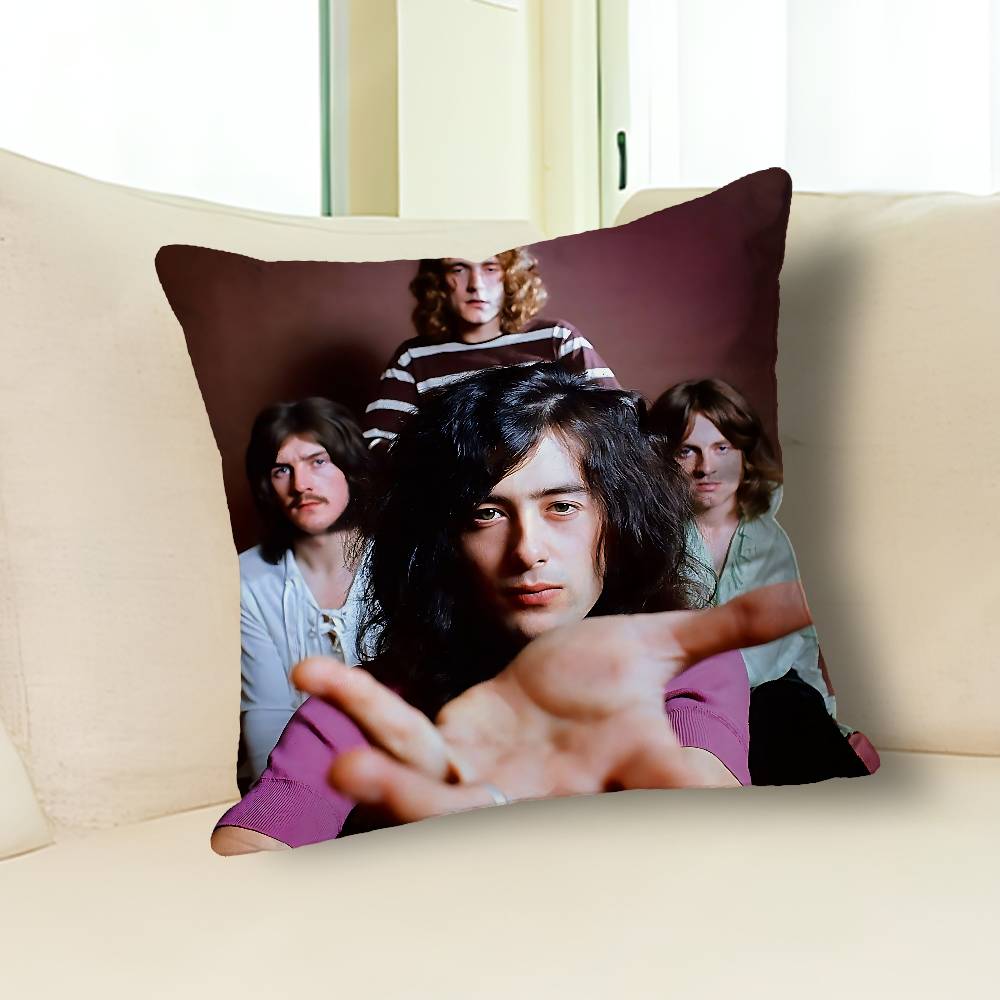 L-Led Z-Zeppelins-ES Pillow Cases for Bedroom Living Room Sofa Home Decor Polyester Cushion Cover with Zipper