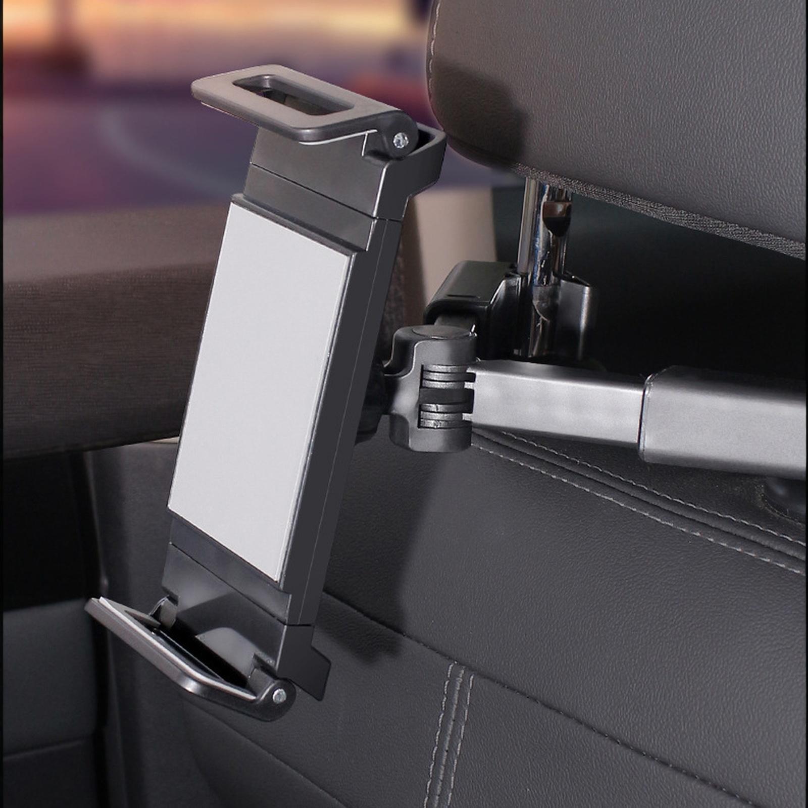 

PLDHPRO Tablet Holder for Car Headrest Mount Backseat Foldable Back Seat Stand Compatible 5.1,15.6 Phones Tablets, Road Travel for Kids Accessories one size чорний