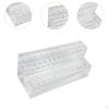 Traditional Chinese Hairpins Holder Pen for Desk 2 Tiered 48 Slots Acrylic Transparent