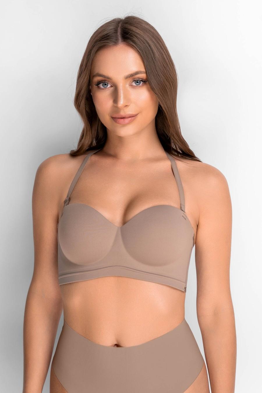 

Бюстгальтер push-up Anabel Arto (90775) 70BC прозорий колір чорний