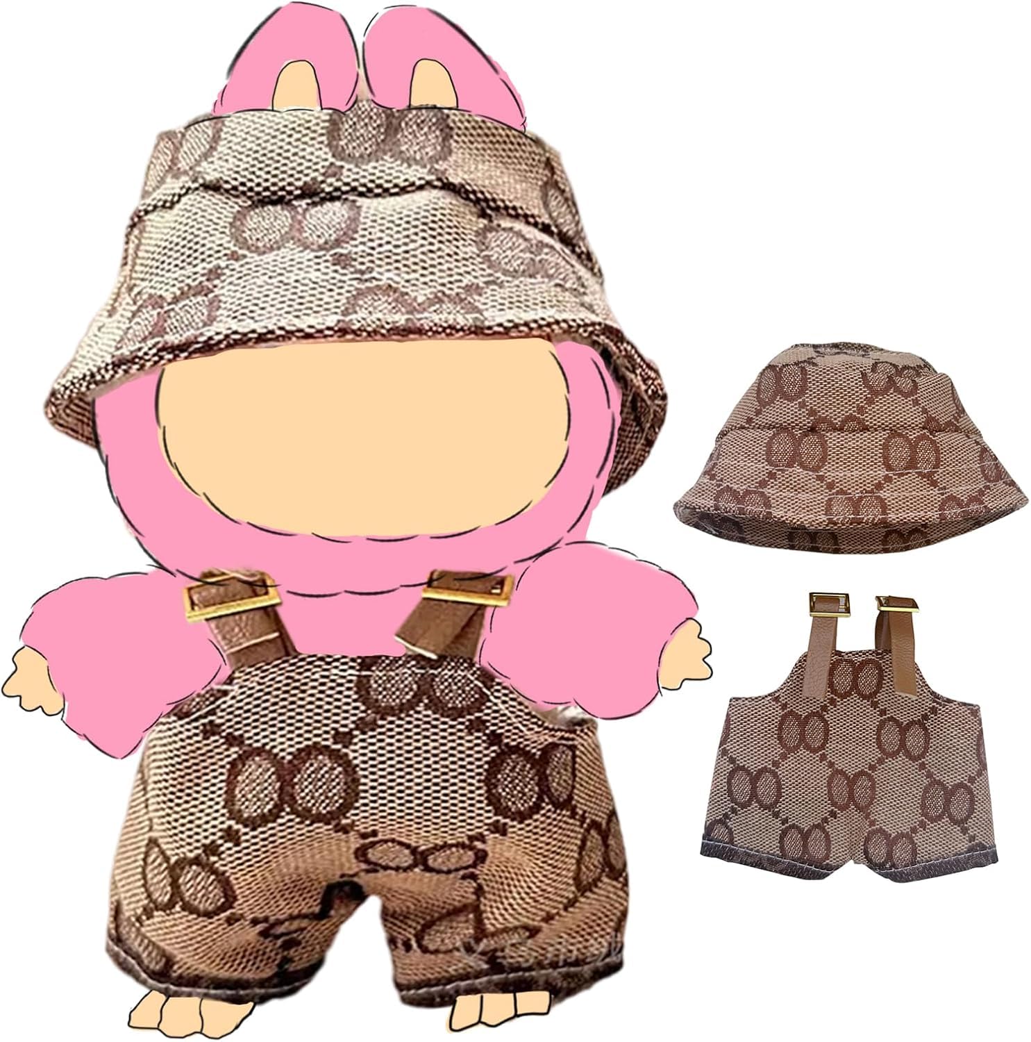 

for Labubu applicable to Labubu stuffed animal clothes stuffed doll doll stuffed animal doll photo doll generation DIY clothes, clothes, clothes,