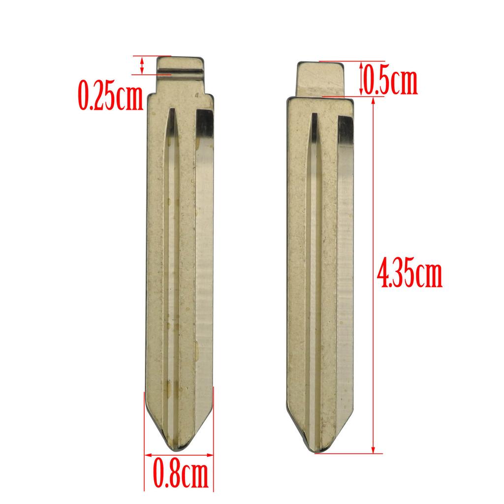 Jingyuqin Replacement 3/4 Buttons Remote Key Fob Car Key Case Cover Styling For Hyundai IX35 I20 3 Buttons Uncut Blade