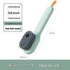 Multifunctional Shoe Brush with Soft Bristles - Liquid Add-On for Safe, Effective Cleaning