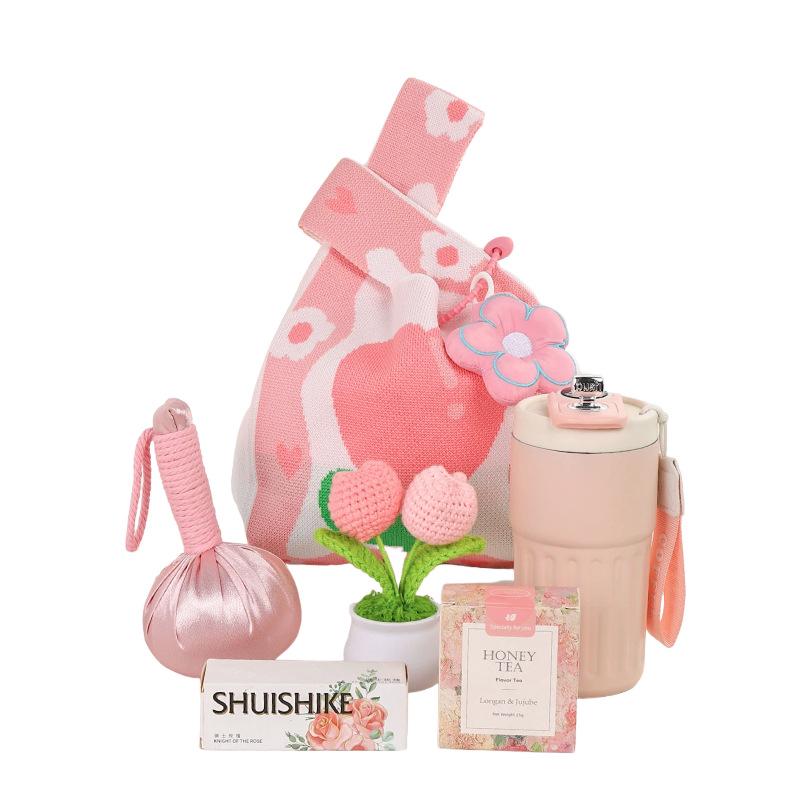 International Women's Day High-End Gift Box: Customizable Logo Souvenir for Female Employees and Clients