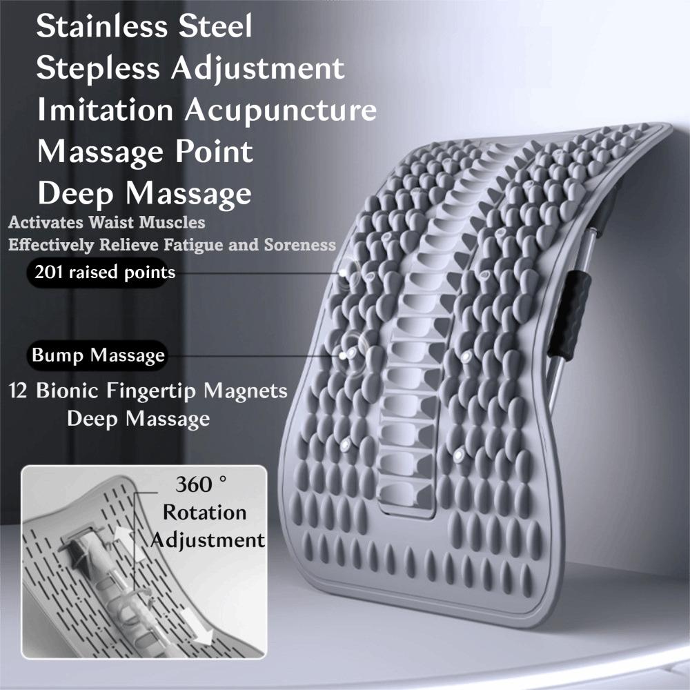 12 Magnets Lumbar Vertebrae Relaxer Shaping Back Cracking Device Back Massager  Waist Support