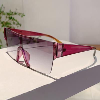 Stylish Square Leopard Shades Candy Color Decor Ladies Sunglasses Vintage Ins Brand Women Sun Glasses for Beach