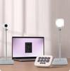 AceTaken White Webcam Magnetic Stand Holder for Logitech Brio 100, Brio 300, Brio 500, C270, C310 Webcams