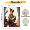 Disney Peter Pan DIY Oil Painting Kits Hand Painting Home Decor Craft Gift Ideas Canvas Wall Art Paint By Numbers For Adults Wall Decor