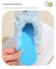 Girls' Bow-Knot Furry Cotton Slippers - Cozy Autumn & Winter Shoes for Girls and Babies.