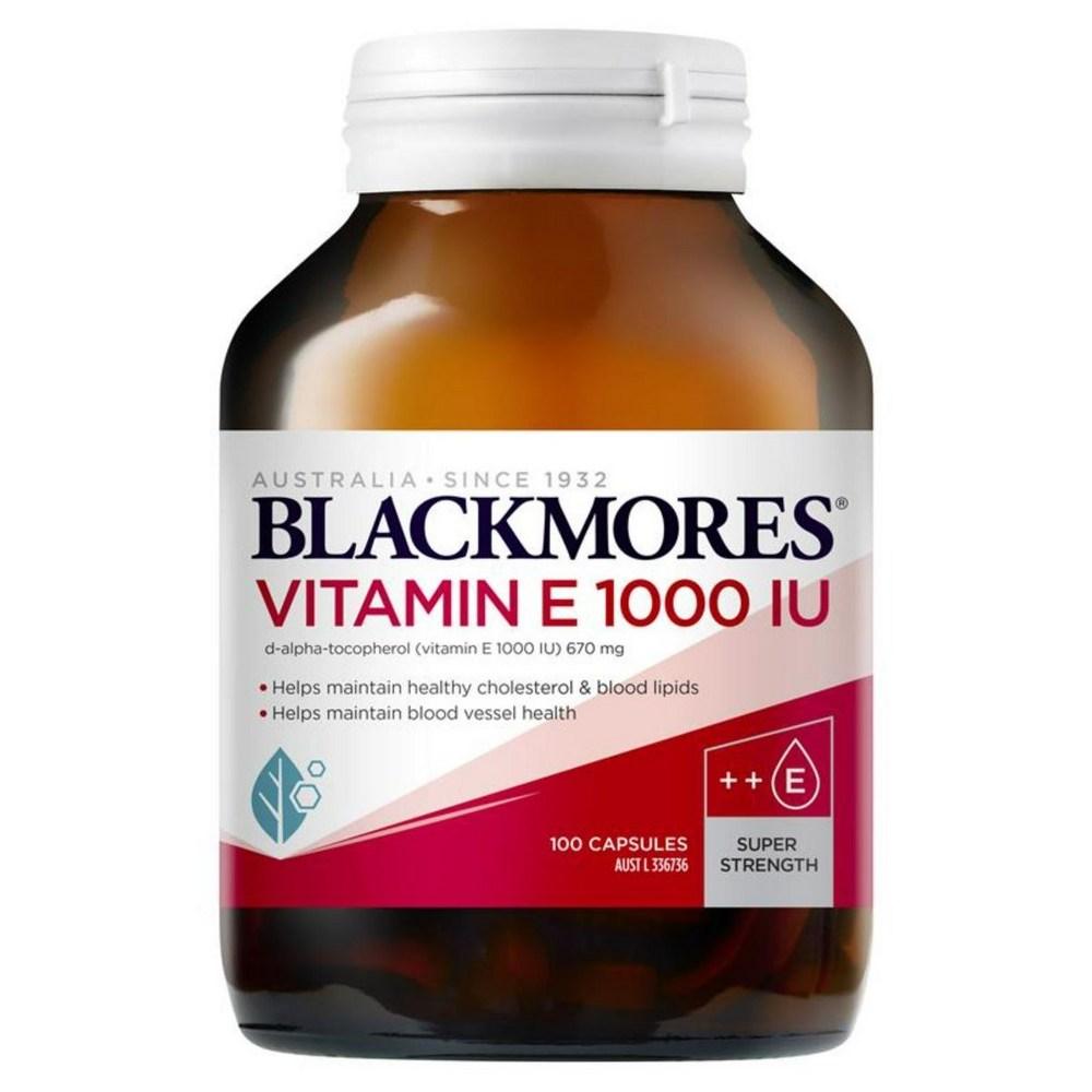 Blackmores Vitamin E 1000 IU 100 Tablets 1 pcs