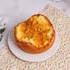 Soft Simulated Cheese Bun Stress Relief Squeeze Toy Funny Bread Squishy Toy  for Adults Kids Gift