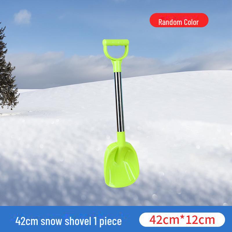 

Зажим для снежков Outdoor Little Yellow Duck Snowball Clip — идеальный инструмент для создания идеальных снежков без особых усилий! Идеально подходит для игры в снежки и зимних развлечений. 42cm flat shovel