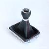 For Passat B6 B7 CC 2005-201 for Gear Shifter Knob with Dustproof Cover 5/6 Speed Gear Shift Knob Stick Gaiter Boot Frame Kit