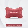 Car Headrest and Lumbar Support Set Comfort Neck Pillow Keychain For Citroen C4 C3 C5 C5X e-C4 X e-C3 C-Elysee Berlingo C1 C6 C2 YX3