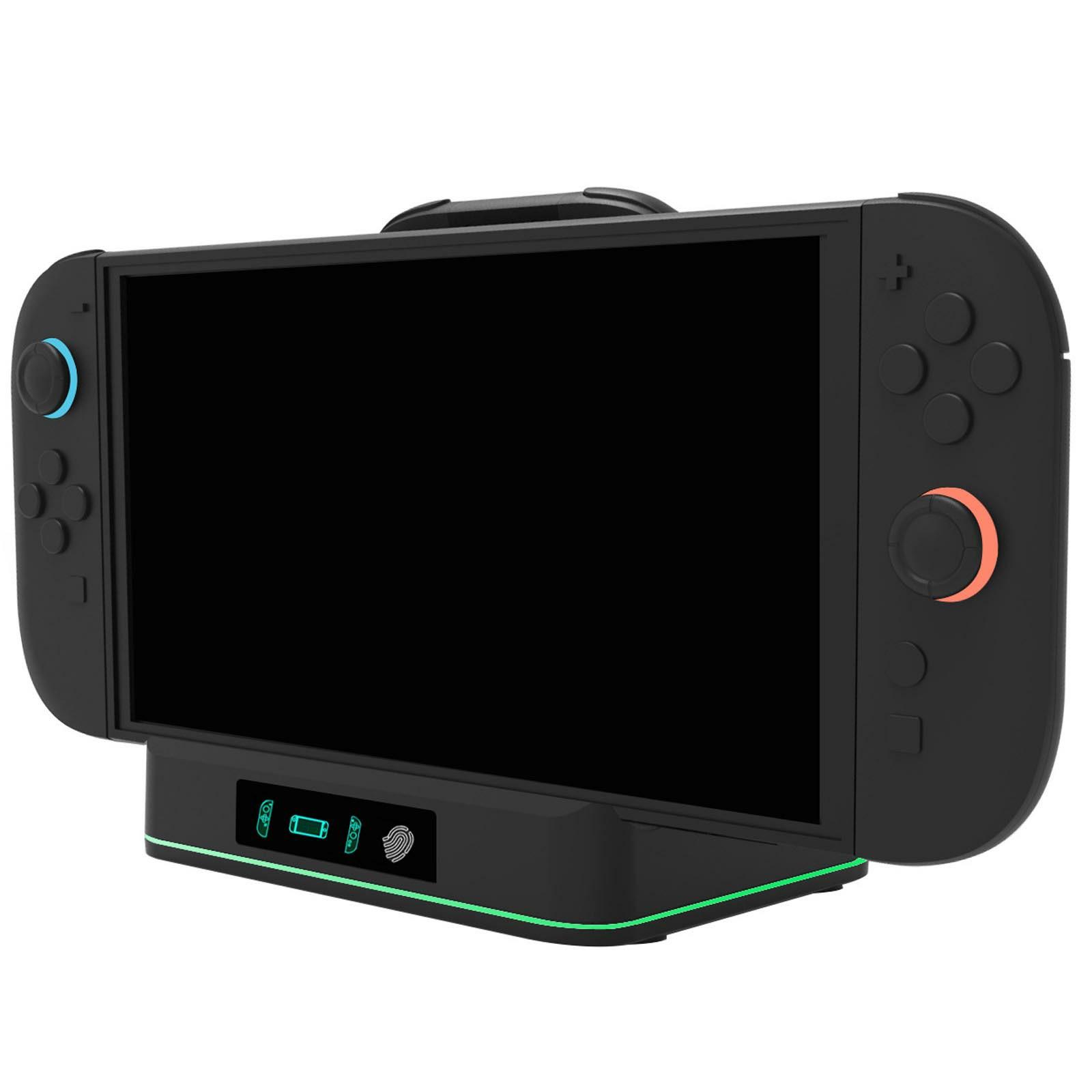 

KJH KJH-NS2-029 For Nintendo Switch 2 Charging Dock Joy-Con Controllers Charging Station with RGB Light A