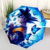 1 ΤΕΜ. Αυτόματο Πτυσσόμενο Ομπρέλα - Σχέδιο Son Goku Φορητό Πτυσσόμενο Σχέδιο Με 8 Ακτίνες Χριστουγεννιάτικα Δώρα Γενεθλίων