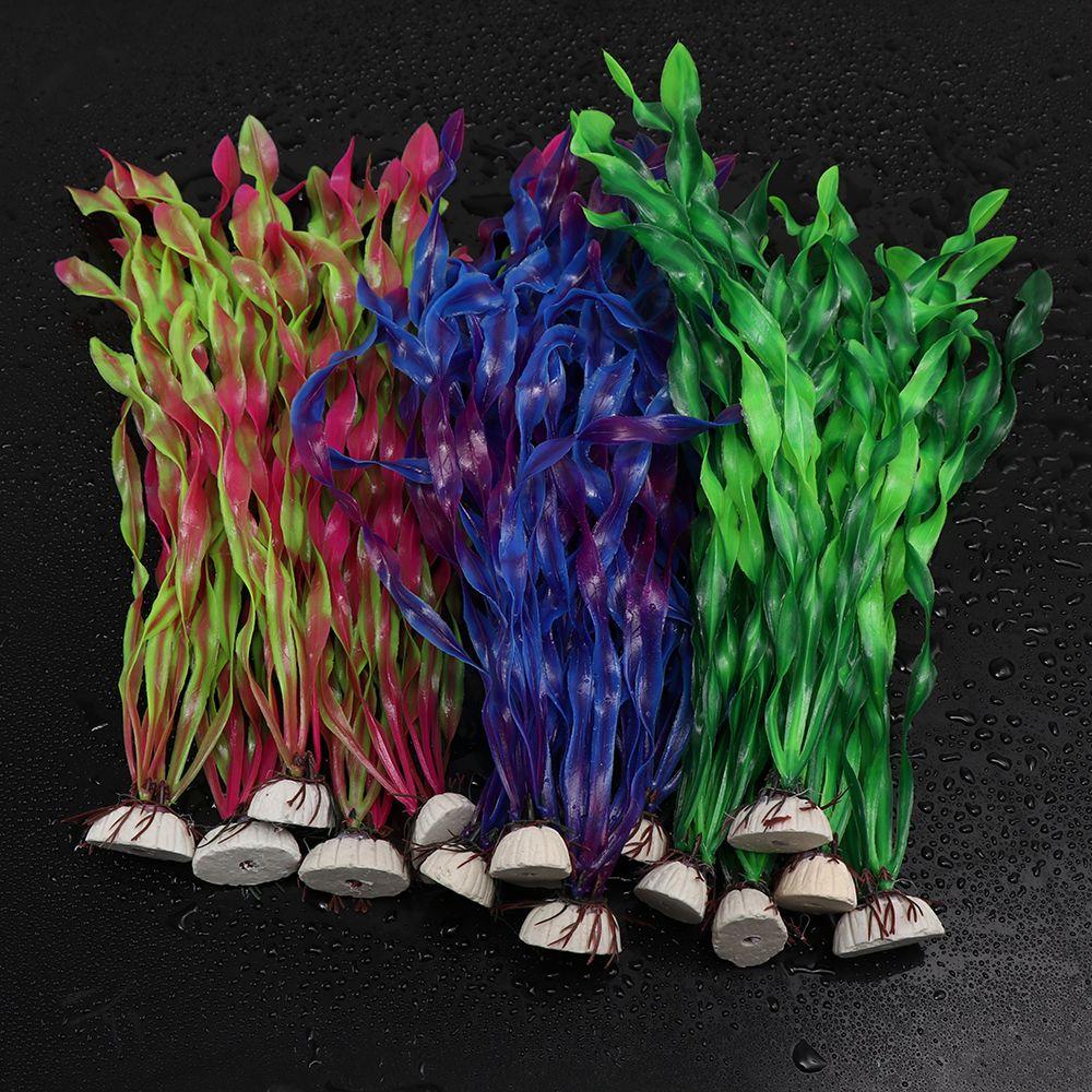 30cm Ornament Decoration Green Plastic Fish Tank Water Grass Artificial Plants