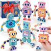 Montessori Wooden Building Blocks Toy from 3 Years, Fine Motor Skills Construction Toy with Buttons, Motor Skills Toy Tool Children, Wooden Toy