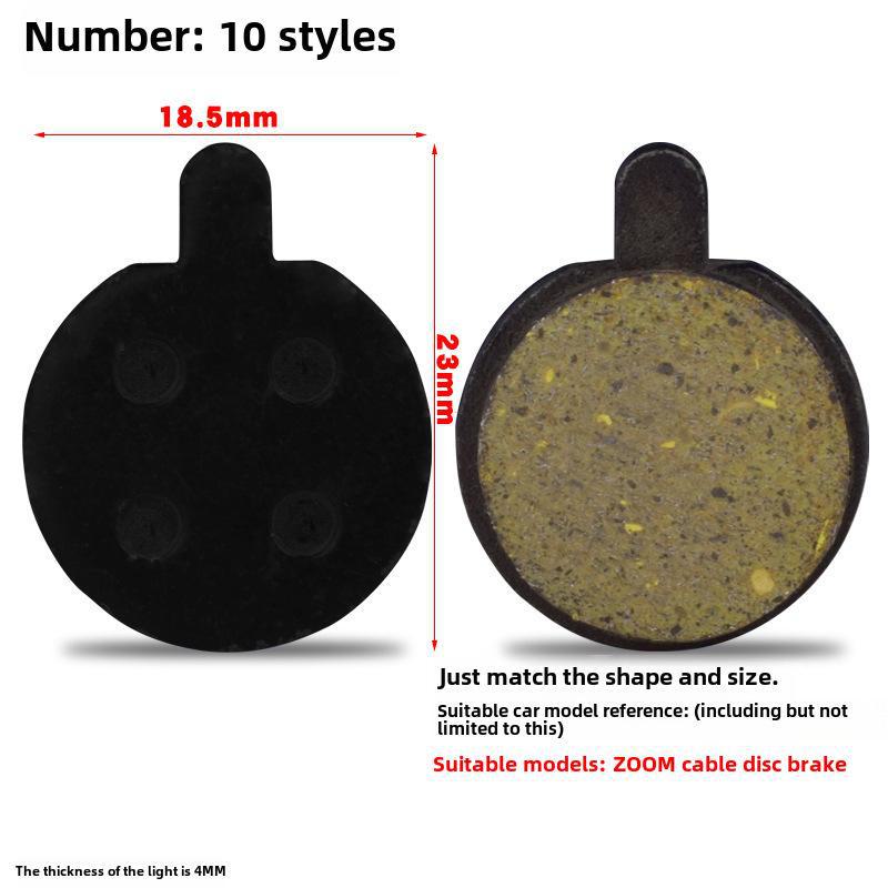 

Дисковые тормозные колодки из полуметаллической смолы для горного велосипеда BB5 M355 M446 масляные дисковые тормоза