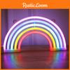 Colorful Led Rainbow Neon Sign Light Wall Hanging Night Lamp Bar Home Party