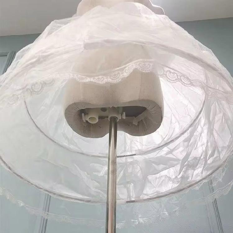Flower Girl Wedding Petticoat 2 Hoop Crinoline Underskirt For Formal Occasion Dresses And Special Event Dressingup Props
