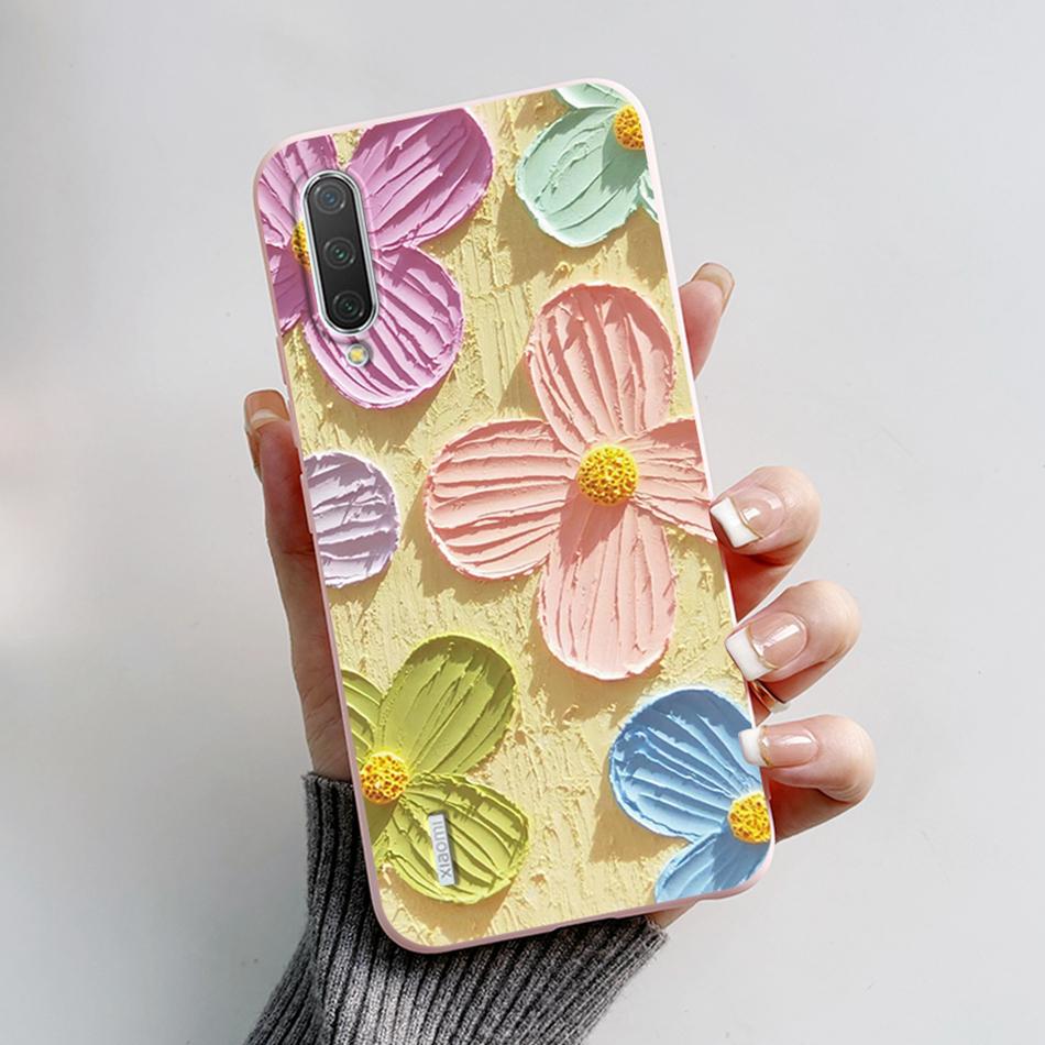 Für Xiaomi Mi 9 Hülle Mi 9 Lite Rückseite Cartoon Dünn Weiches Silikon Funda für Xiaomi Mi 9 SE Mi9 Mi 9Lite Mi 9SE Stoßfest Capa