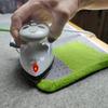 2 Pcs Hot Hem Ruler Fabric Ironing Heat-Resistant Hemmer with Scale Non-Slip Hemming Template for Clothes Steam