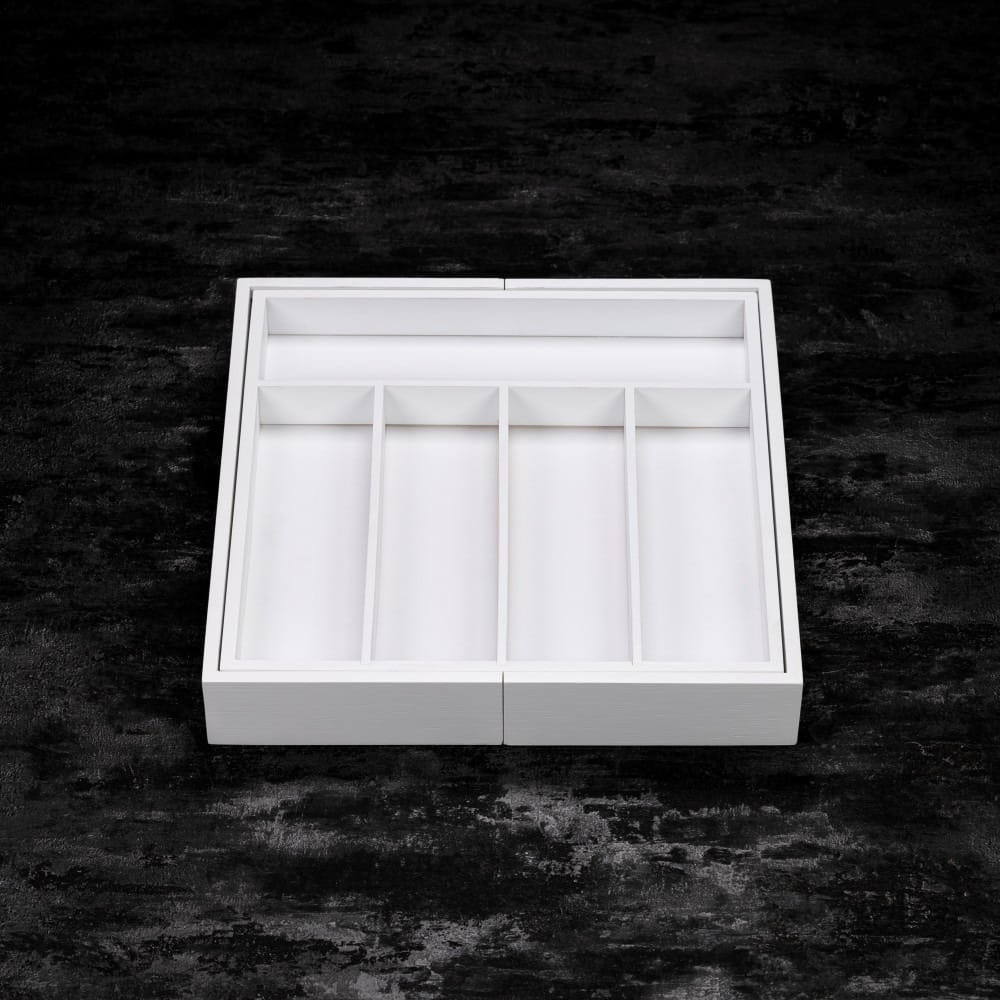 Wkład organizer do szuflady na sztućce rozsuwany 52/31x31cm KINGHOFF KH-1746