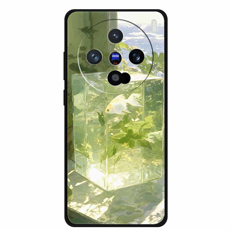 

Для телефона Vivo X200 Pro Mini Чехол для телефона VivoX200 Pro Mini X200ProMini Модный Задняя крышка Оболочка Мягкий ТПУ Защита Funda Coque -Vivo X200 Pro 5G