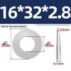 304 Stainless Steel Serrated Single-Sided Anti-Slip Lock Washer, Disc/Saddle Type, Sizes M3-M8