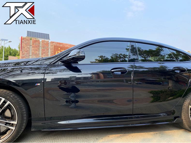 Compatible with 2023 BMW 2 Series F44: Front Lip, Rear Diffuser, Tail Wing, Side Skirts, Night Black Grille Body Kit 225 Fan.