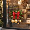 Christmas Glass Stickers for Window Holiday Decor