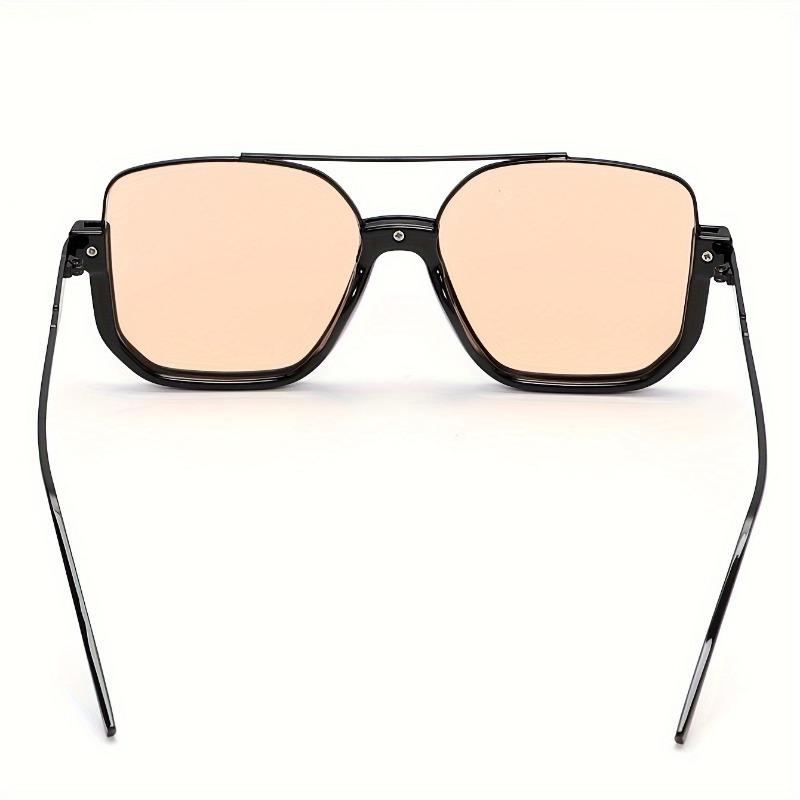 Women's Vintage Rectangular Fashion Glasses Stylish PC Frame with Metal Hinges Casual Streetwear Accessory