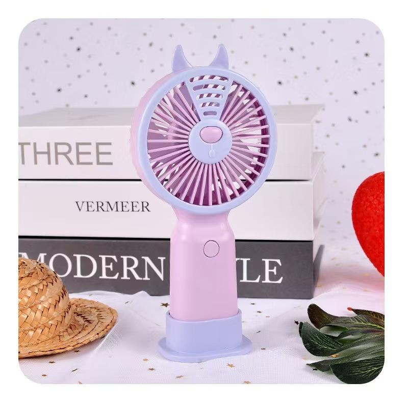 

2025 Portable USB Rechargeable Mini Handheld Fan for Students 14 x 6.2