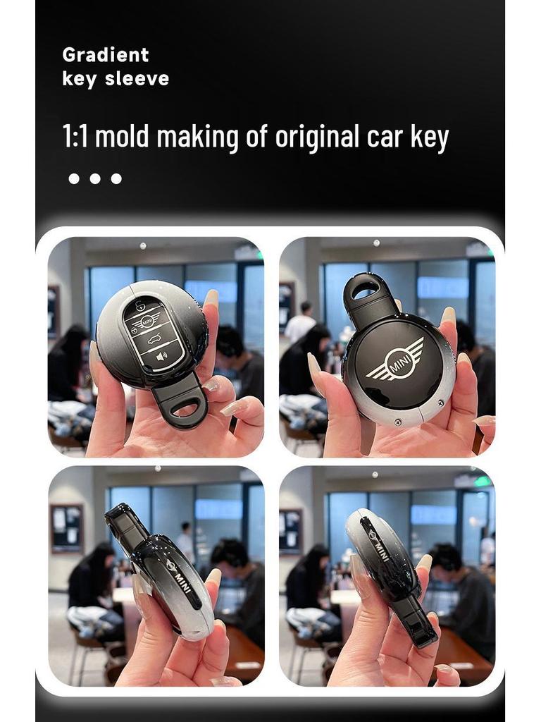 BMW Mini Key Protective Cover for Countryman, Cooper One with Metal Buckle