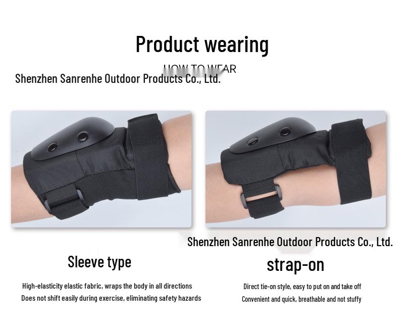 Balance Bike & Skate Protective Gear Set - Includes Knee & Elbow Pads for Children & Adults