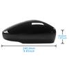 Glossy Black Side Wing Mirror Cover for VW Polo 6R 6C MK5 V  2009 2013 2014 2016 2017 2015 with indicator model