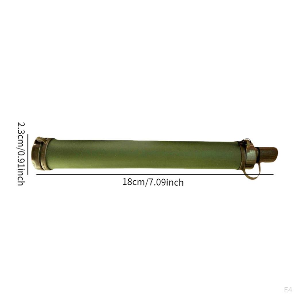 Portable Water Purifier 800L Filter for Preparedness Fishing Traveling Blue