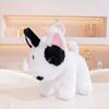 4050Cm Cute Bull Terrier Plush Toys Sitting Posture Pet Dog Stuffed Animal Toy Sleep Mate Throw Pillow Kid Birthday Gift
