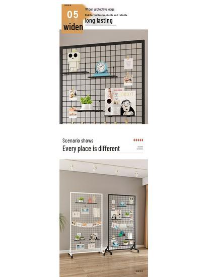 Mobile Wire Mesh Jewelry & Artwork Display Rack