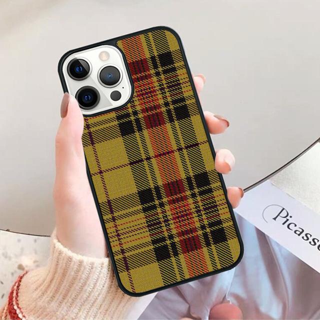 Clan Stewart Dress Tartan Plaid Phone Case for iPhone 17 Air 16 PRO MAX 15 14 PLUS 11 12 13 Back Cover Fundas