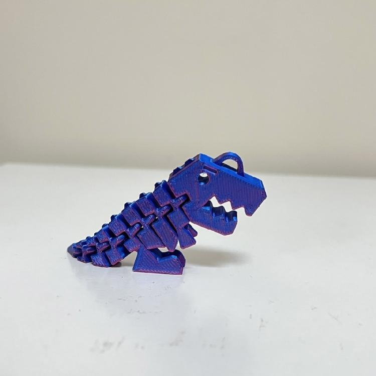 Vielseitiger 3D-Dinosaurier-Schlüsselanhänger Benutzerfreundlicher 3D-Dinosaurier-Schlüsselanhänger Anhängerzubehör Für Schreibtisch- oder Autodekoration
