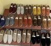 Spot men's shoes casual single shoes flat heel platform loafers soft sole beanie shoes - large size