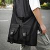 ins niche couple tooling style casual backpack men and women commuting shoulder bag trendy cool large capacity boys messenger bag