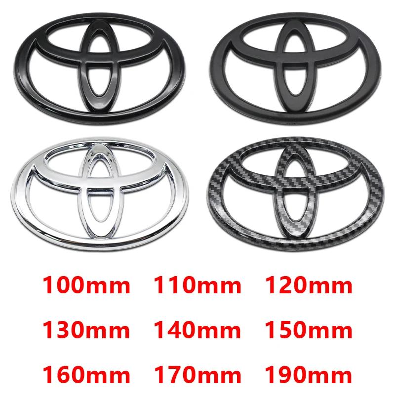 1Pc ABS Car Logo 3D For Toyota Car series Corolla Camry RAV4 Front Head Grill Hood Bonnet Emblem Rear Tail Bumper Trunk Badge