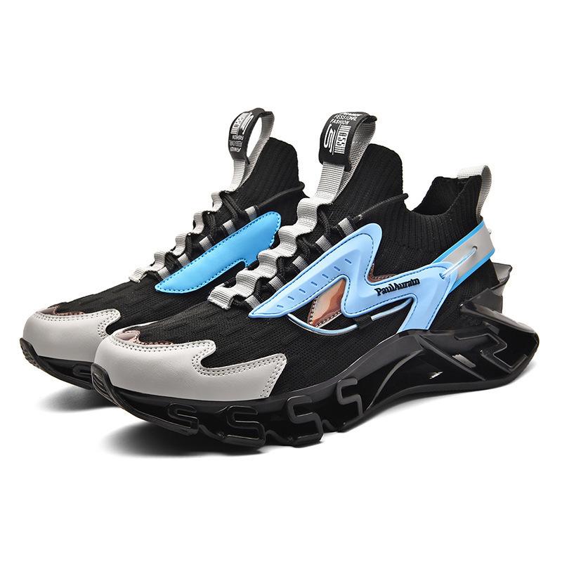 Stor Storlek 46 Blad Löparskor Trendiga Andningsbara Vardagliga och Nya De Nya