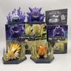 New In Stock Anime Skill Scene Battle 7 Blind Box Fire Vs Ice Eevee Nine Tailed Action Figure Desk Decor Surprise Gift For Fans