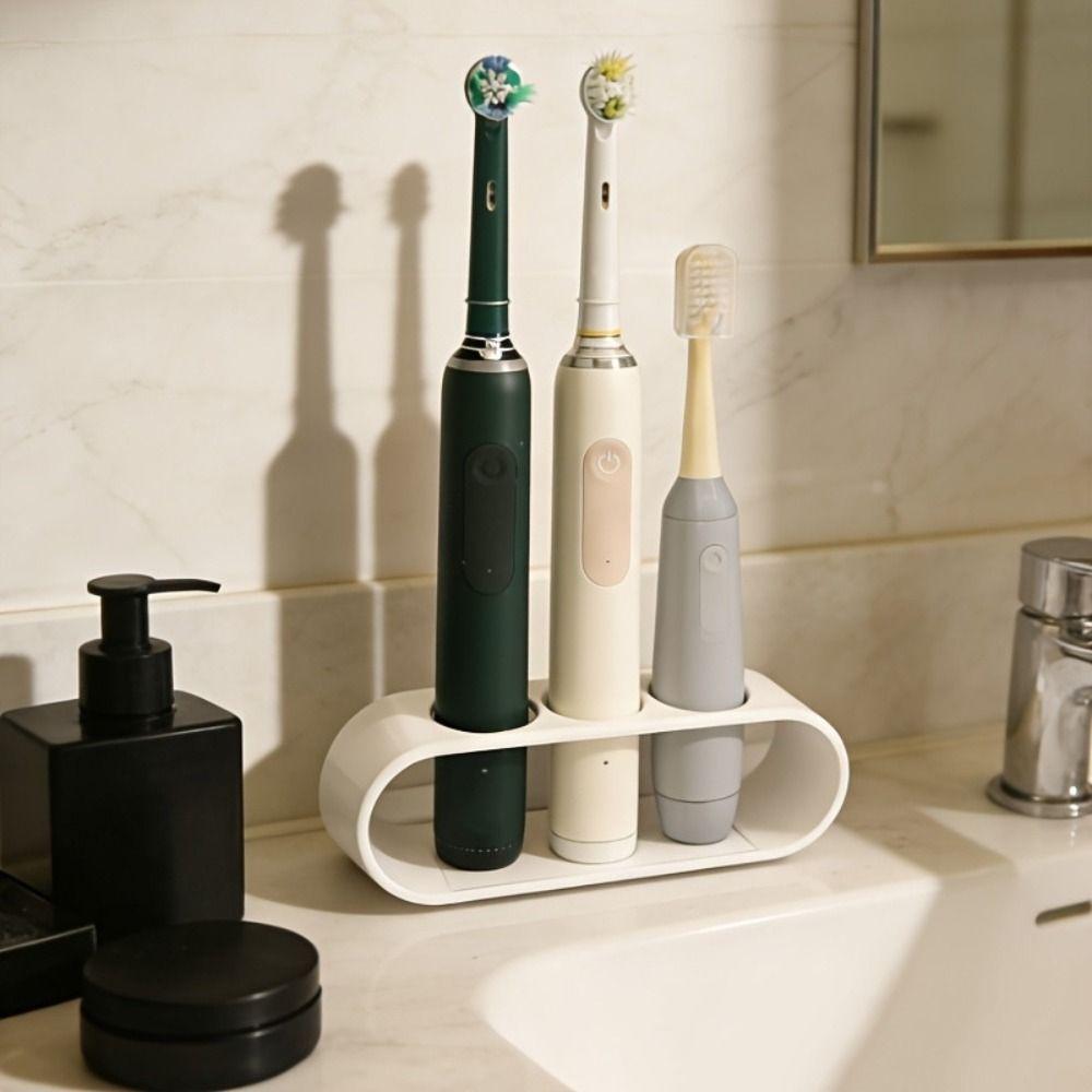 Creative Electric Toothbrush Holder 3D Printing Bathroom Storage Stand Vanity Organizer