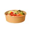 JingJingRS Disposable Kraft Paper Takeaway Bowls