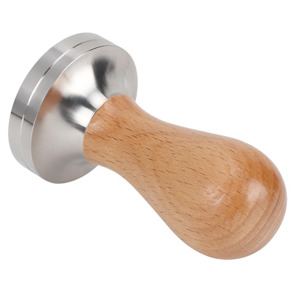 Wooden Handle Coffee Tamper Stainless Steel Stainless Steel Tamper  Coffee Making
